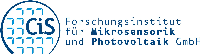 Logo: CiS Forschungsinstitut für Mikrosensorik und Photovoltaik GmbH