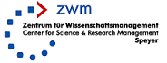 Logo: Zentrum für Wissenschaftsmanagement e.V. Speyer (ZWM)