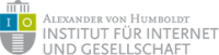 Logo: Alexander von Humboldt Institut für Internet und Gesellschaft