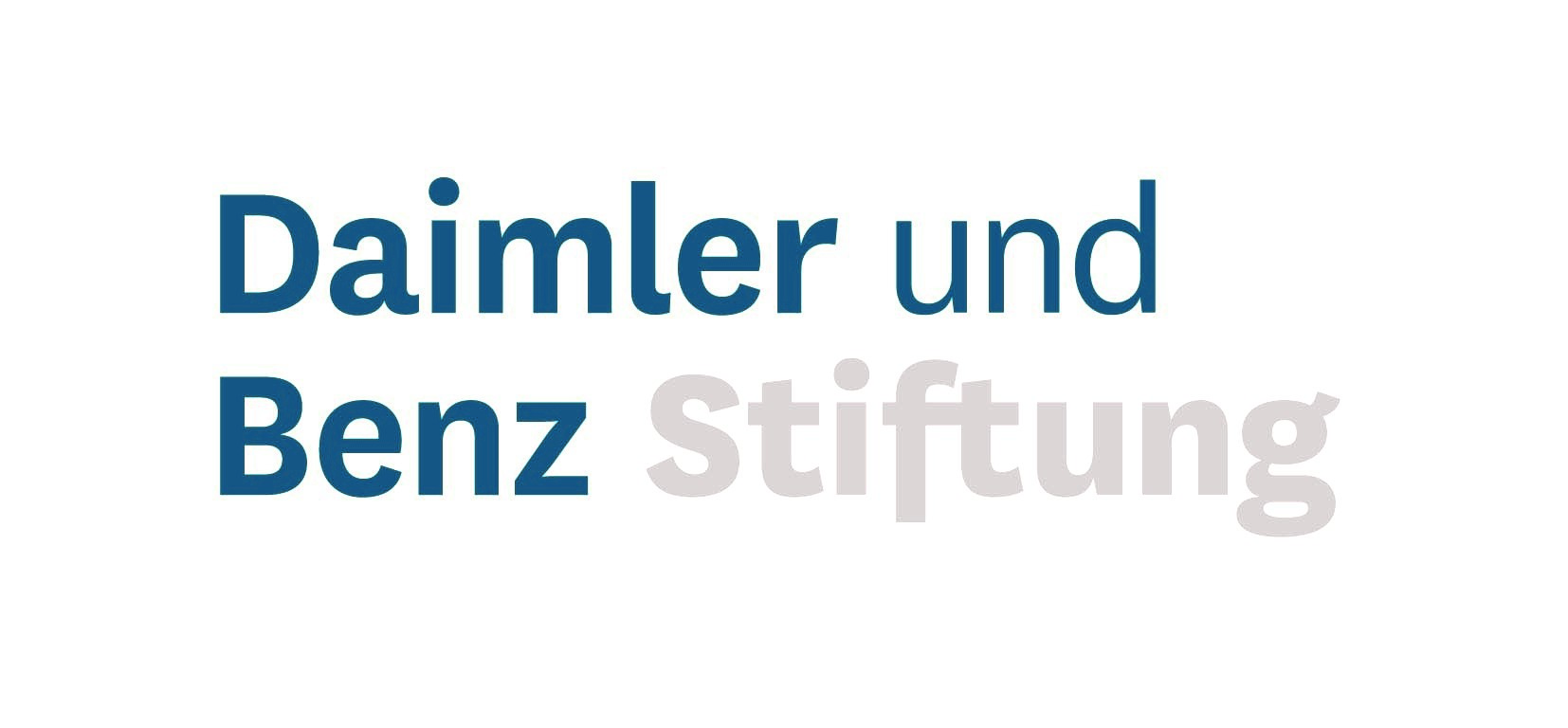 Logo: Daimler und Benz Stiftung