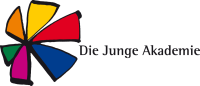 Logo: Die Junge Akademie an der Berlin-Brandenburgischen Akademie der Wissenschaften und der Deutschen Akademie der Naturforscher Leopoldina