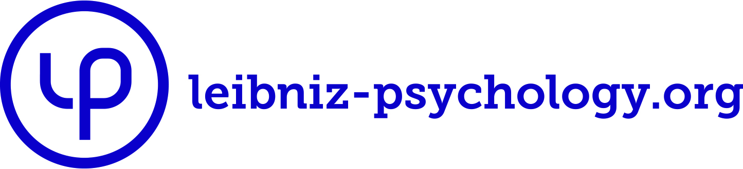 Logo: Leibniz-Zentrum für Psychologische Information und Dokumentation