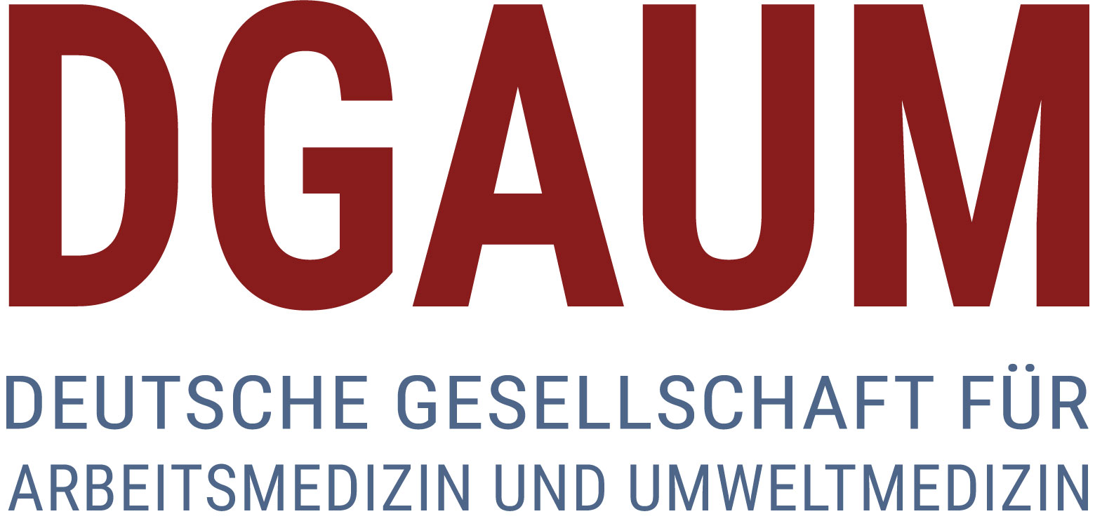 Logo: Deutsche Gesellschaft für Arbeitsmedizin und Umweltmedizin e.V.