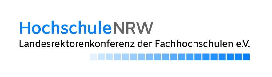 Logo: Hochschule NRW - Landesrektorenkonferenz der Fachhochschulen e. V.