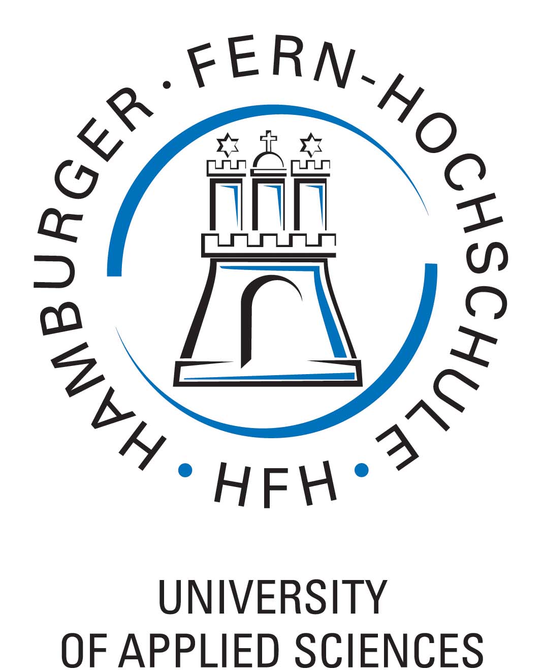 Logo: Hamburger Fern-Hochschule