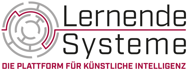 Logo: Lernende Systeme - Die Plattform für Künstliche Intelligenz