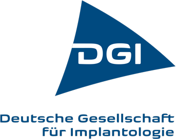 Logo: Deutsche Gesellschaft für Implantologie im Zahn-, Mund- und Kieferbereich e. V.