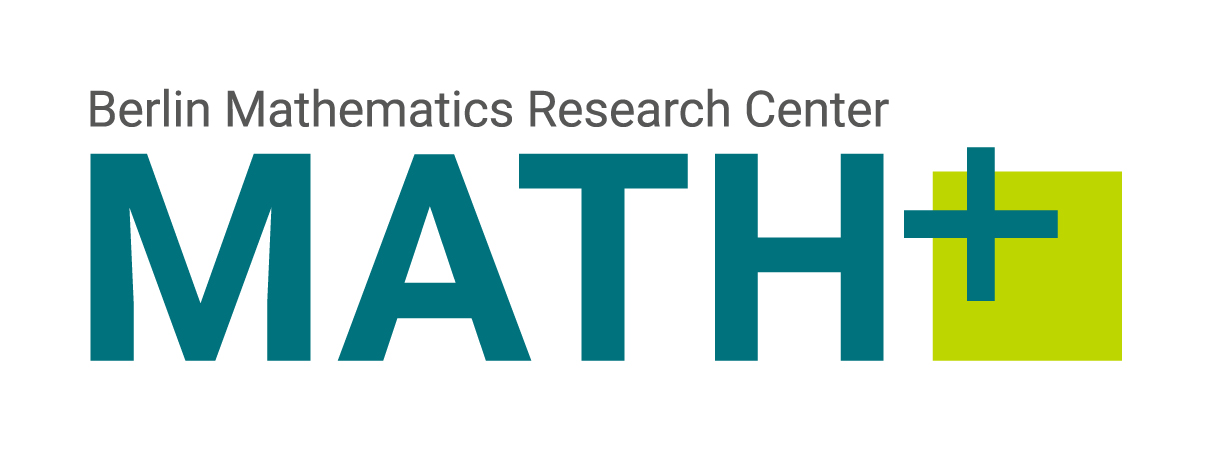 Logo: MATH+ Das Forschungszentrum der Berliner Mathematik 
