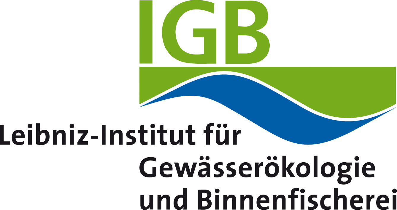 Logo: Leibniz-Institut für Gewässerökologie und Binnenfischerei (IGB)