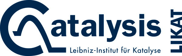 Logo: Leibniz-Institut für Katalyse e. V. an der Universität Rostock