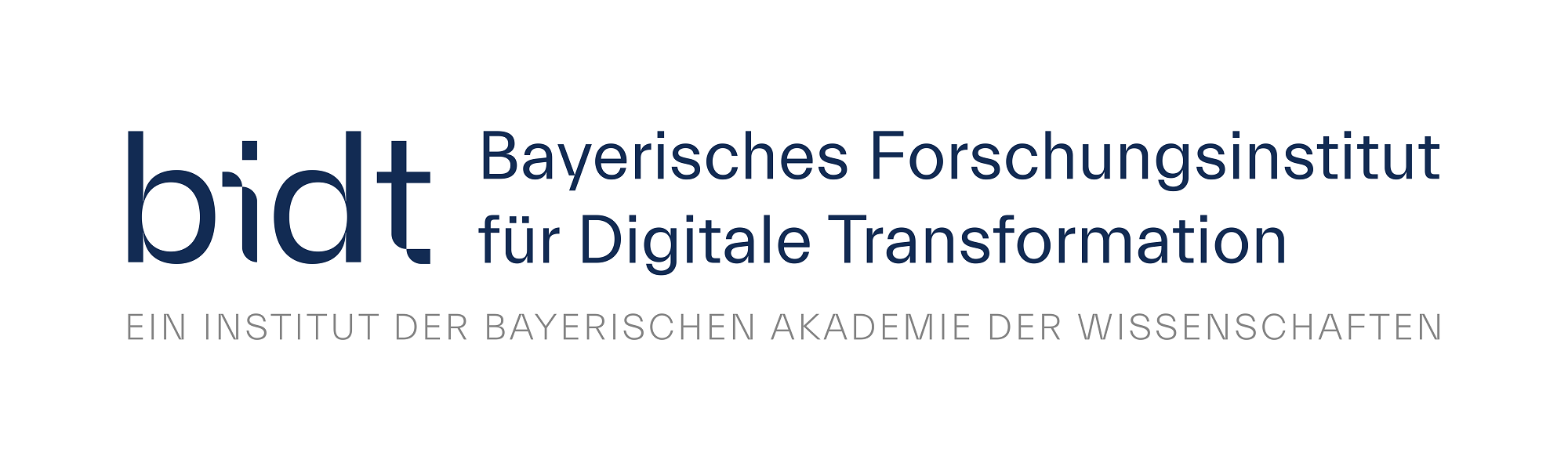 Logo: Bayerisches Forschungsinstitut für Digitale Transformation (bidt)