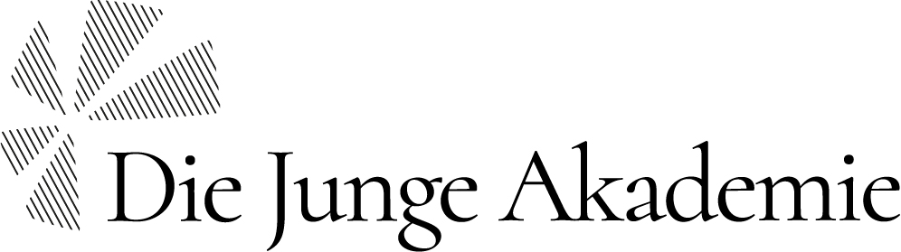 Logo: Die Junge Akademie an der Berlin-Brandenburgischen Akademie der Wissenschaften und der Nationalen Akademie der Wissenschaften Leopoldina