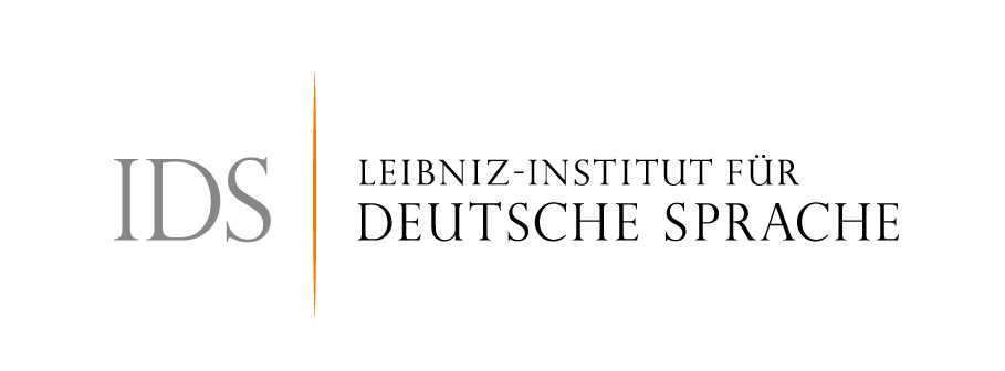 Logo: Leibniz-Institut für Deutsche Sprache