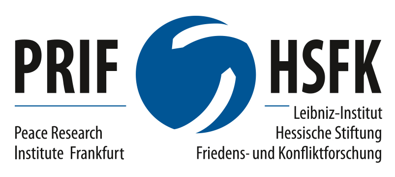 Logo: Leibniz-Institut Hessische Stiftung Friedens- und Konfliktforschung (HSFK) / Peace Research Institute Frankfurt (PRIF)