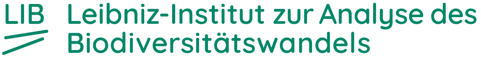 Logo: Leibniz-Institut zur Analyse des Biodiversitätswandels