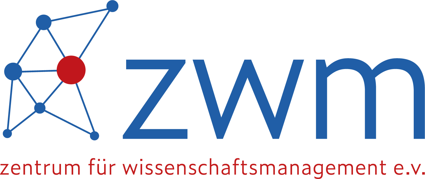 Logo: Zentrum für Wissenschaftsmanagement e.V. Speyer (ZWM)