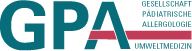 Logo: Gesellschaft für Pädiatrische Allergologie und Umweltmedizin e. V.