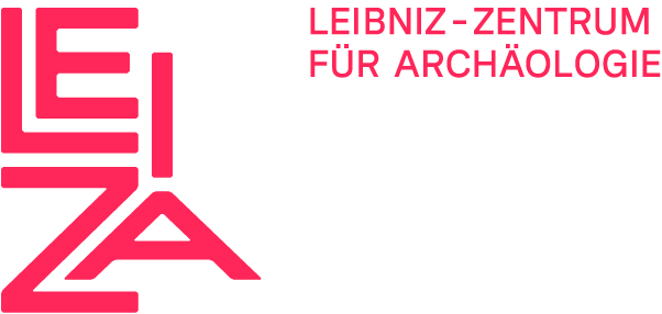 Logo: Leibniz-Zentrum für Archäologie (LEIZA)