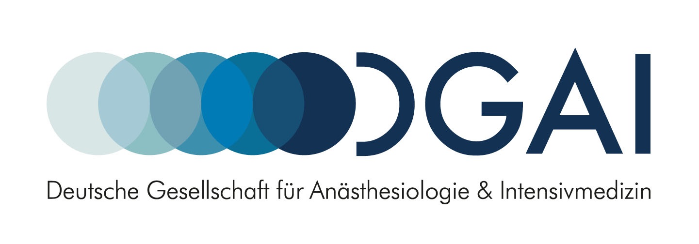 Logo: Deutsche Gesellschaft für Anästhesiologie und lntensivmedizin e.V.