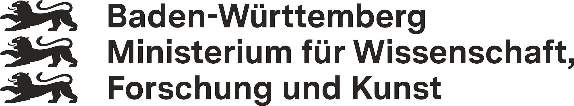 Logo: Ministerium für Wissenschaft, Forschung und Kunst Baden-Württemberg