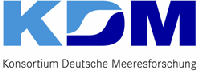Logo: Konsortium Deutsche Meeresforschung (KDM)