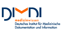 Logo: Deutsches Institut für Medizinische Dokumentation und Information (DIMDI)