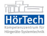 Logo: HörTech, Kompetenzzentrum für Hörgeräte-Systemtechnik